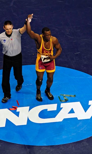 National champion wrestler Gadson after match: 'I just want some ice cream'